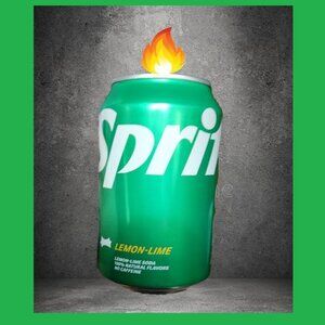 Sprite Soda Candle Can 7oz Handcrafted in TN Scented Great Holiday Gifts